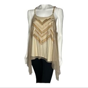 Ai Authentic Lined Tank Top Sz Large